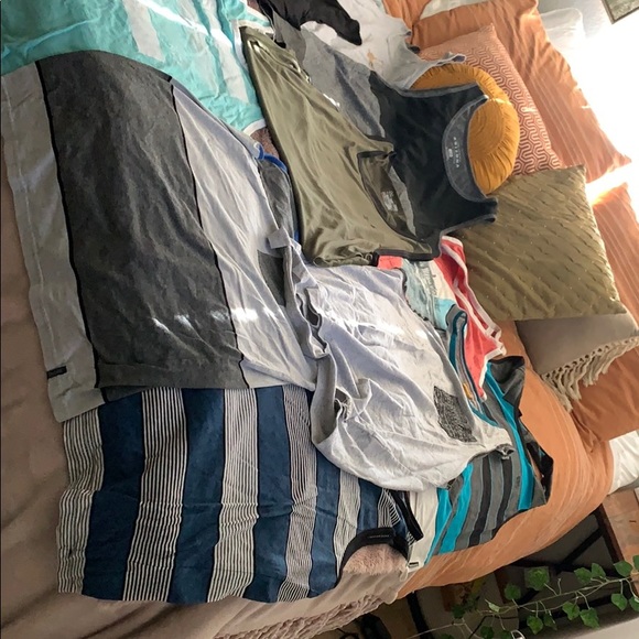 Bundle of 13 size L men’s tank tops - Picture 2 of 5